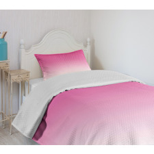 Digital Hot Pink Design Bedspread Set