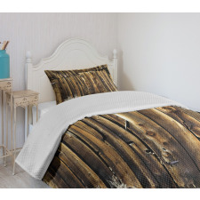 Oak Barn Timber Door Bedspread Set