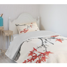 Romantic Spring Theme Bedspread Set