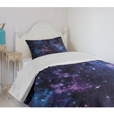 Mystical Sky with Star Bedspread Set