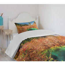 Idyllic Autumn Season Bedspread Set