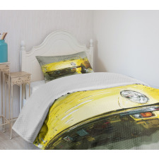 Vintage Retro Style Cuban Bedspread Set