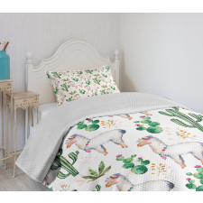 Camel Animal Pattern Bedspread Set