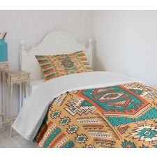 Bohemian Pattern Bedspread Set