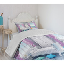 Dreamy Wooden Bedroom Bedspread Set