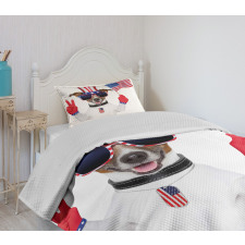 Funny House Pet Bedspread Set