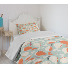 Ocean Animal Whales Bedspread Set