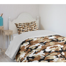 Camo Style Shades Bedspread Set