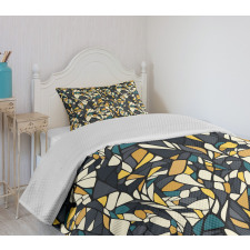 Fractal Formless Mosaic Bedspread Set