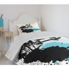 Young Boy Skater Exotic Bedspread Set