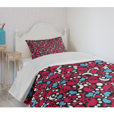 Crosses Hearts Moons Bedspread Set