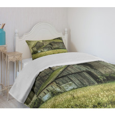 American Farmer Barn Bedspread Set