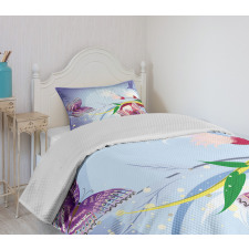 Fantasy Colorful Bedspread Set