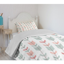 Abstract Chevron Arrow Bedspread Set