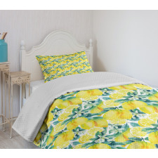 Watercolor Murky Hazy Bedspread Set