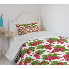 Grape Fruit Harvest Bedspread Set