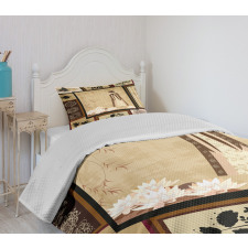 Girl in Dress Cultural Bedspread Set