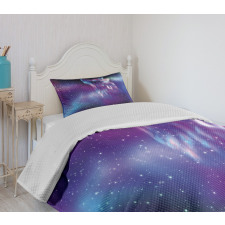 Northern Aurora Borealis Bedspread Set