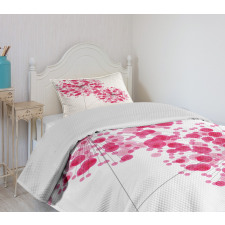 Abstract Dandelion Artwork Bedspread Set