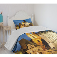 Building Tower Prague Bedspread Set