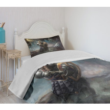 Medieval Dwarf Knight Bedspread Set