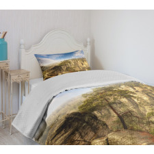 Park in Czech Republic Bedspread Set