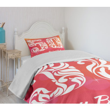 Swirls and Stars Bedspread Set