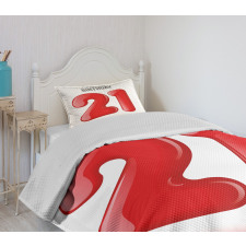 Teen Birthday Party Bedspread Set