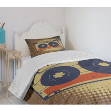 Audiocasette Music Fun Bedspread Set