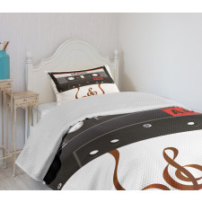 Broken Cassette Bedspread Set