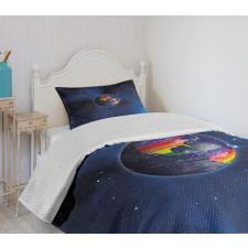 Earth LGBT Colors Bedspread Set