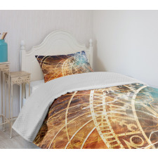 Old Prague Horoscope Bedspread Set