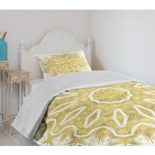 Oriental Modern Pattern Bedspread Set