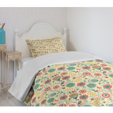 Flower Bouquet Botany Bedspread Set