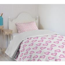 Love Inspired Hearts Bedspread Set