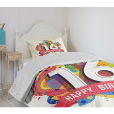 Celebration Funky Bedspread Set