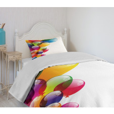 Vibrant Balloons Joy Bedspread Set