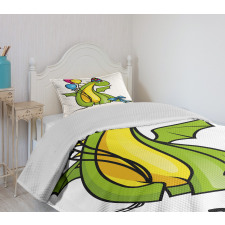 Birthday Dinosaur Bedspread Set