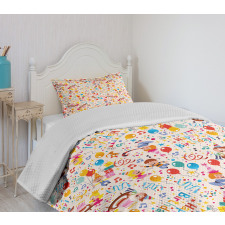 Children Celebration Bedspread Set