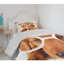 Puppy Dog Birthday Bedspread Set