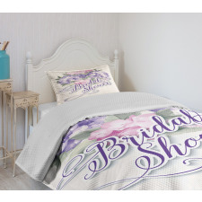 Shabby Hydrangeas Bedspread Set
