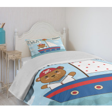 Baby Shower Bear Bedspread Set