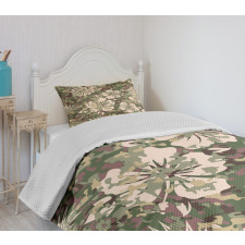 Aloha Tropical Jungle Bedspread Set