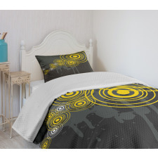 Street Inner Circle Bedspread Set