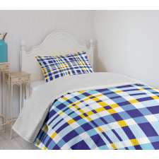 Scottish Tartan Bedspread Set