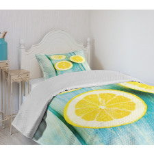 Juicy Slices Wood Bedspread Set