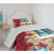 Mediterranean House Bedspread Set