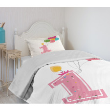 Baby Girl Toddler Bedspread Set