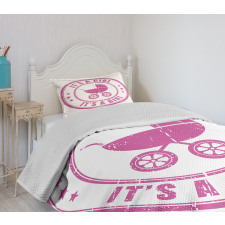 Grunge It's a Girl Bedspread Set