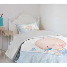 Baby Boy Teddy Bear Bedspread Set